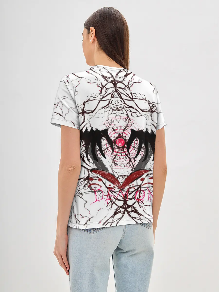 Женская базовая футболка / Руки тянутся