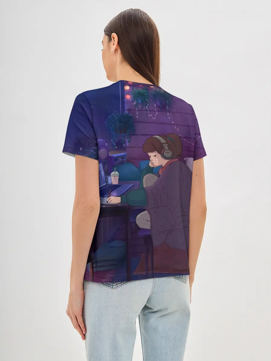 Женская базовая футболка / ЛЕТО