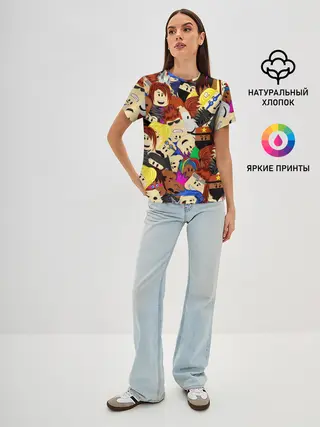 Женская базовая футболка / ROBLOX