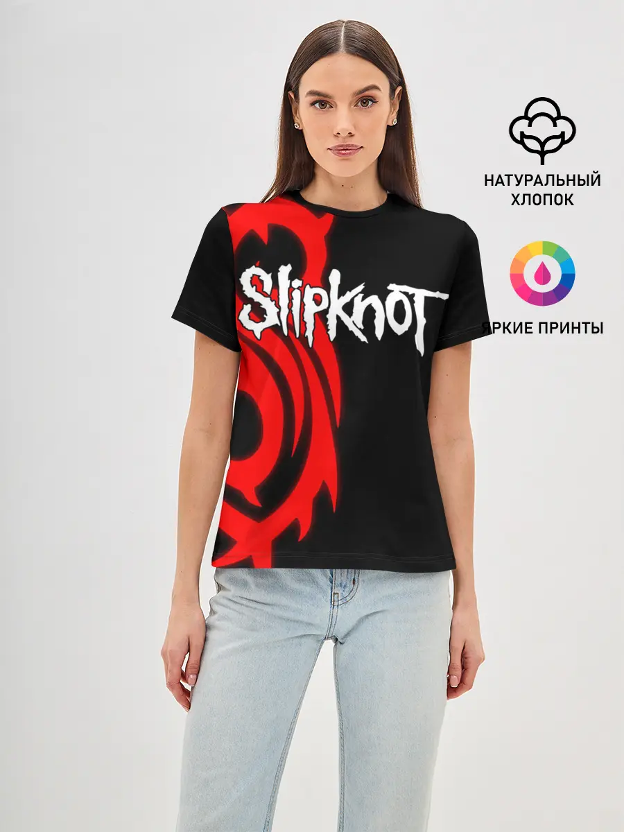 Женская базовая футболка / Slipknot
