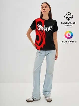 Женская базовая футболка / Slipknot
