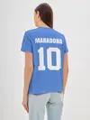Женская базовая футболка / Диего Марадона Наполи Ретро