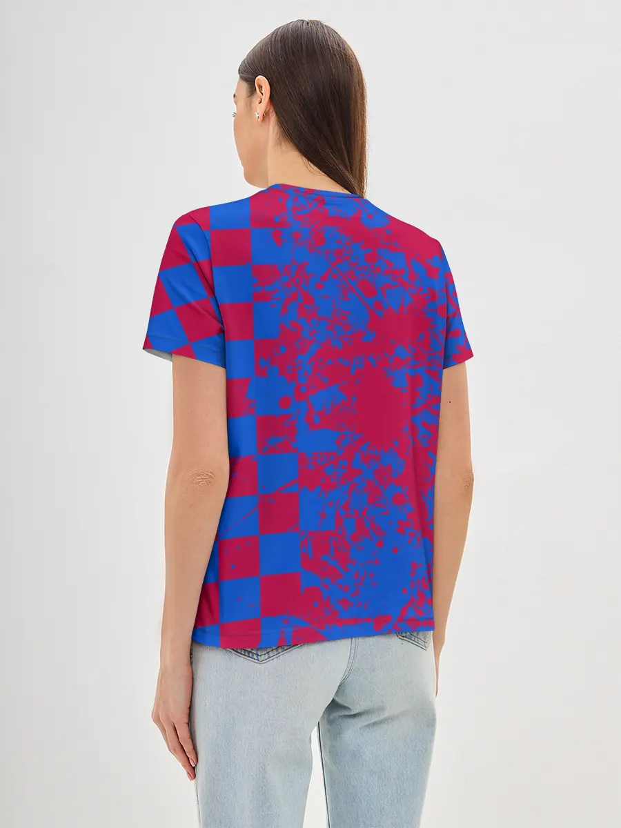 Женская базовая футболка / BARCELONA