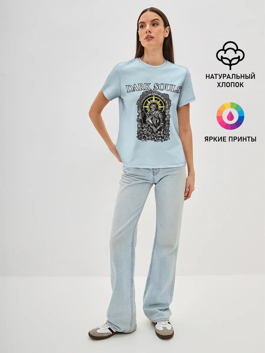 Женская базовая футболка / Герой Тёмных душ