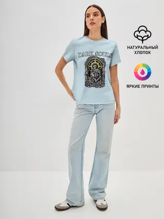 Женская базовая футболка / Герой Тёмных душ