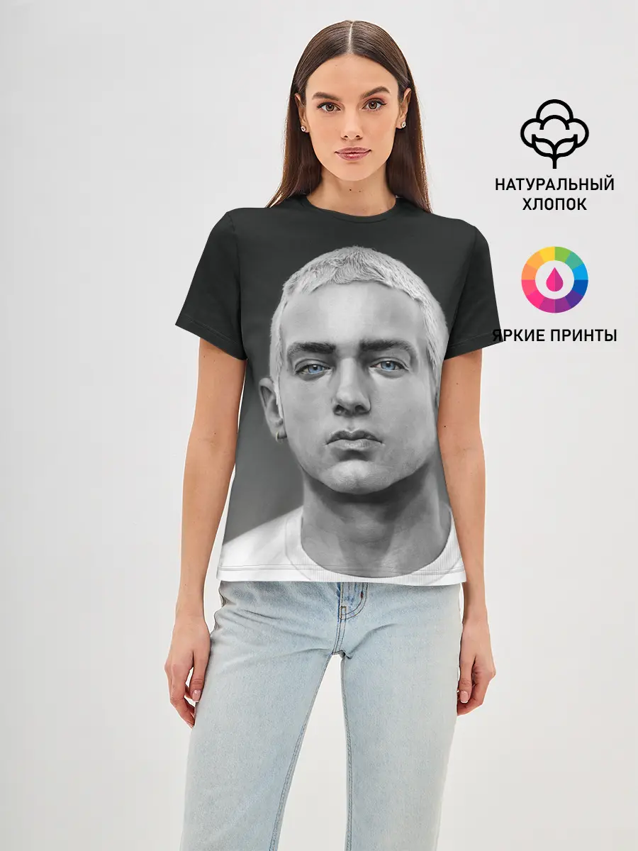 Женская базовая футболка / EMINEM | ЭМИНЕМ