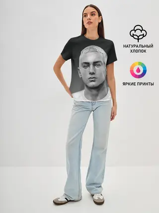 Женская базовая футболка / EMINEM | ЭМИНЕМ