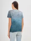 Женская базовая футболка / Blue Glass