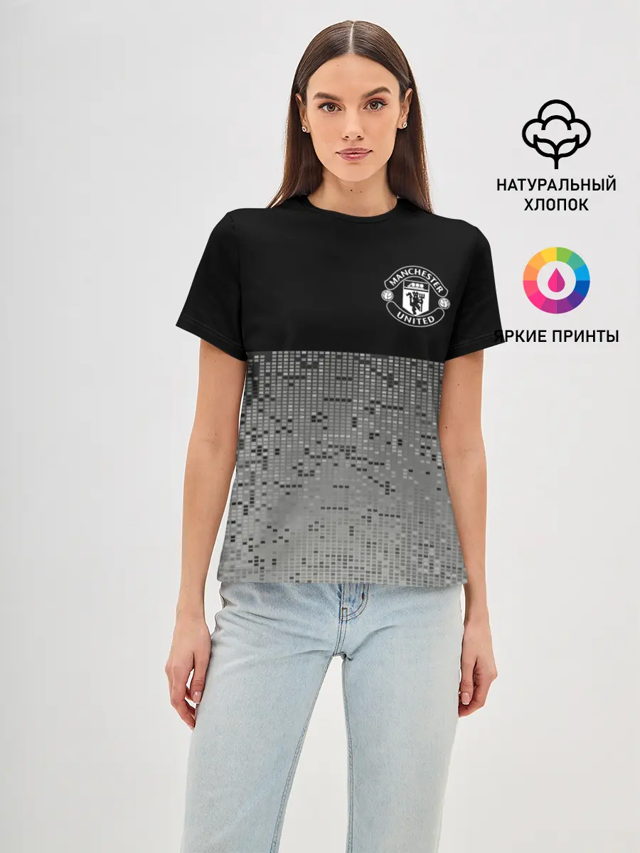 Женская базовая футболка / Манчестер Юнайтед ФК