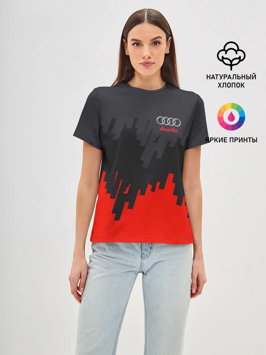 Женская базовая футболка / AUDI SPORT