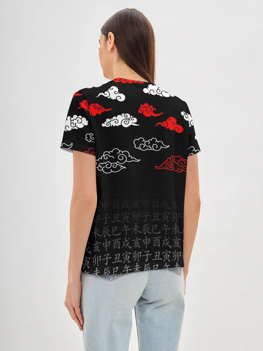 Женская базовая футболка / ДОРОРО / DORORO / ЛОГО