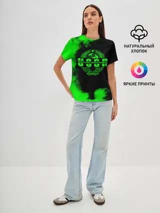 Женская базовая футболка / СССР