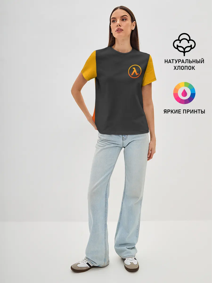 Женская базовая футболка / HALF-LIFE