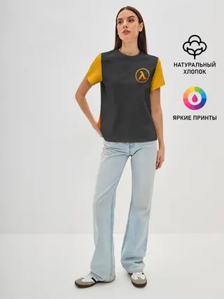 Женская базовая футболка / HALF-LIFE