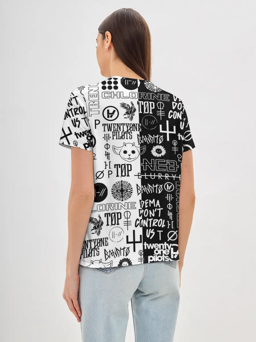 Женская базовая футболка / TWENTY ONE PILOTS