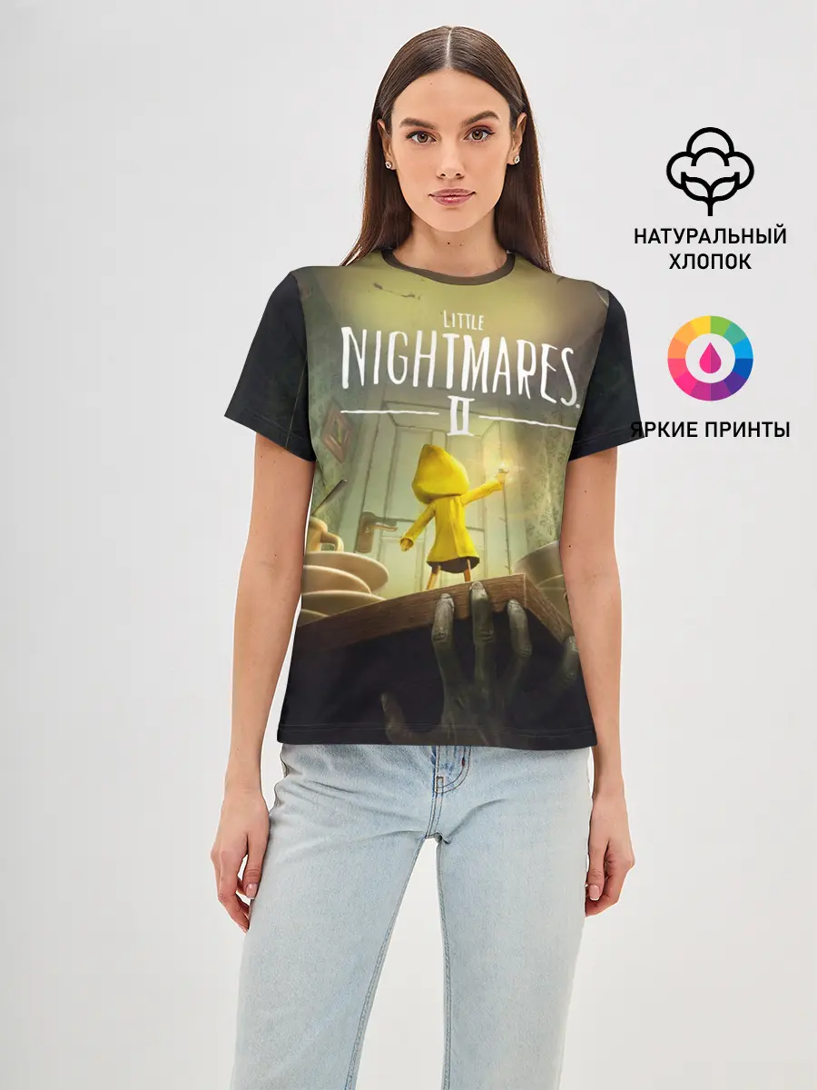 Женская базовая футболка / Little Nightmares 2