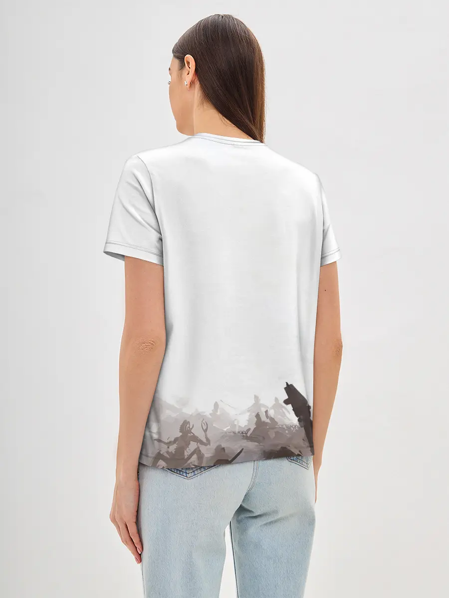 Женская базовая футболка / Quake War