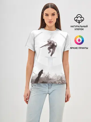 Женская базовая футболка / Quake War