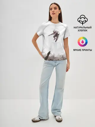 Женская базовая футболка / Quake War