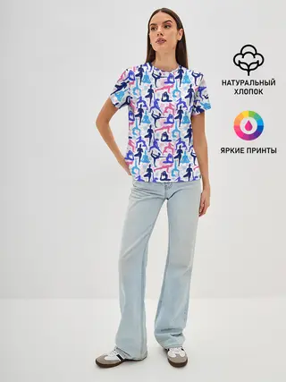 Женская базовая футболка / Гимнастика