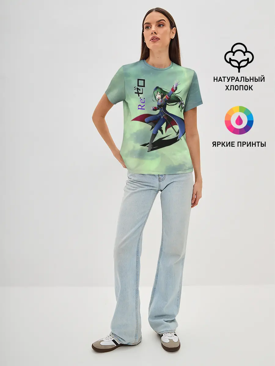 Женская базовая футболка / Круш Карстен, Re: Zero
