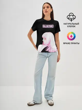 Женская базовая футболка / Лиса БП