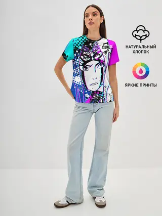 Женская базовая футболка / Цунаде