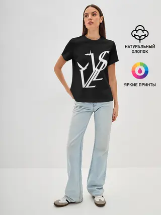 Женская базовая футболка / Soda Luv