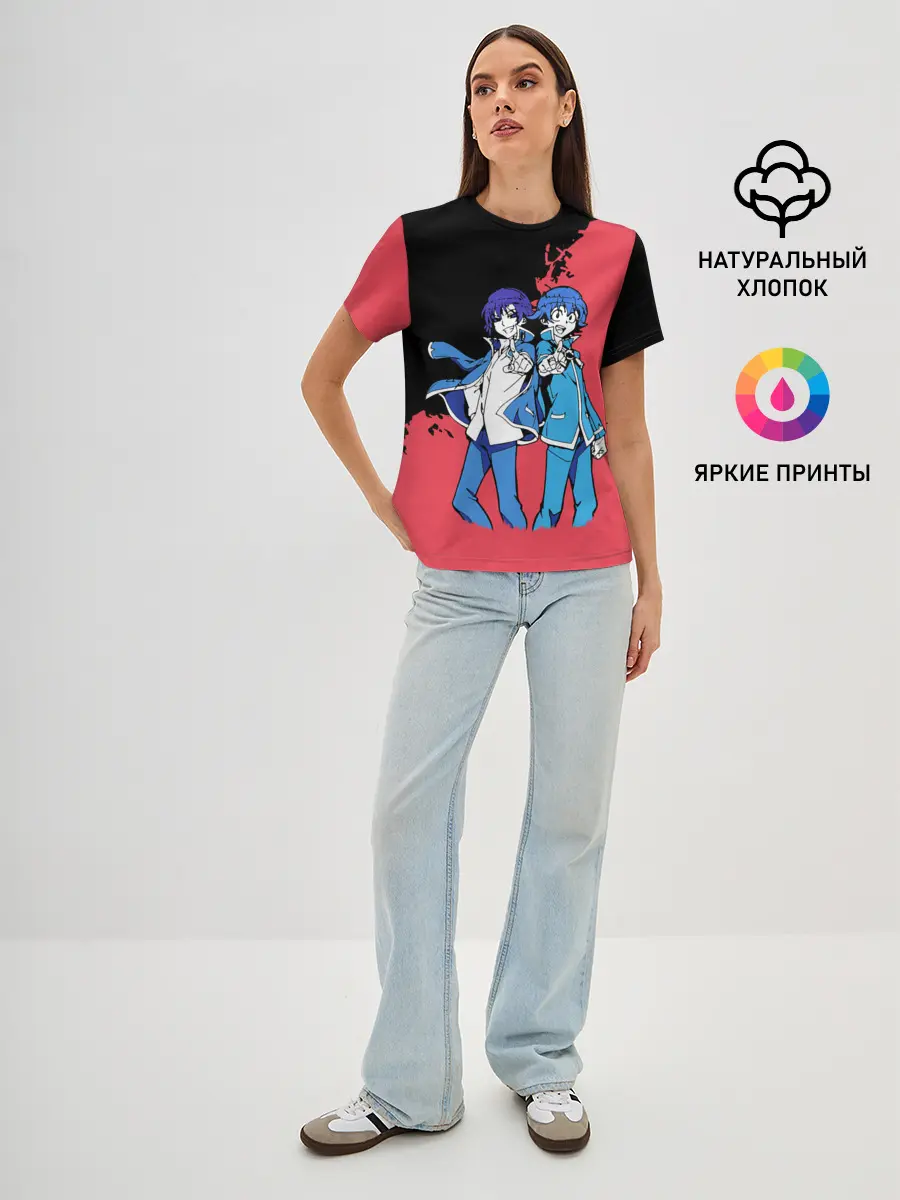 Женская базовая футболка / Добро пожаловать в ад, Ирума