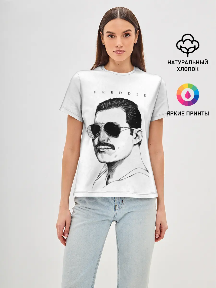 Женская базовая футболка / Queen