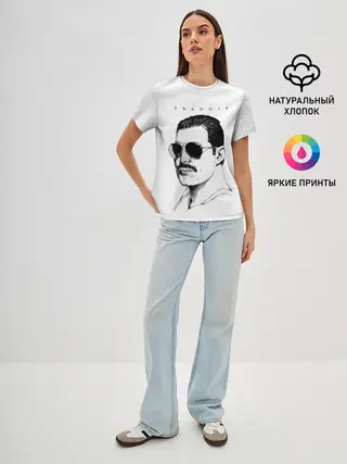 Женская базовая футболка / Queen