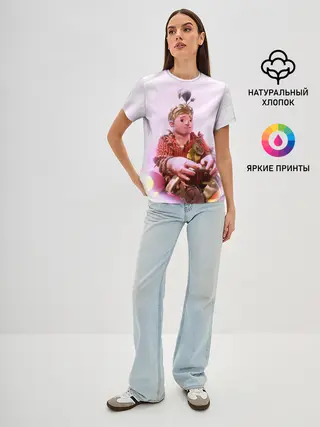 Женская базовая футболка / It takes two | Коди