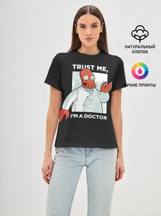 Женская базовая футболка / Зойдберг