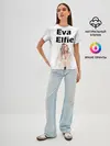 Женская базовая футболка / Eva Elfie