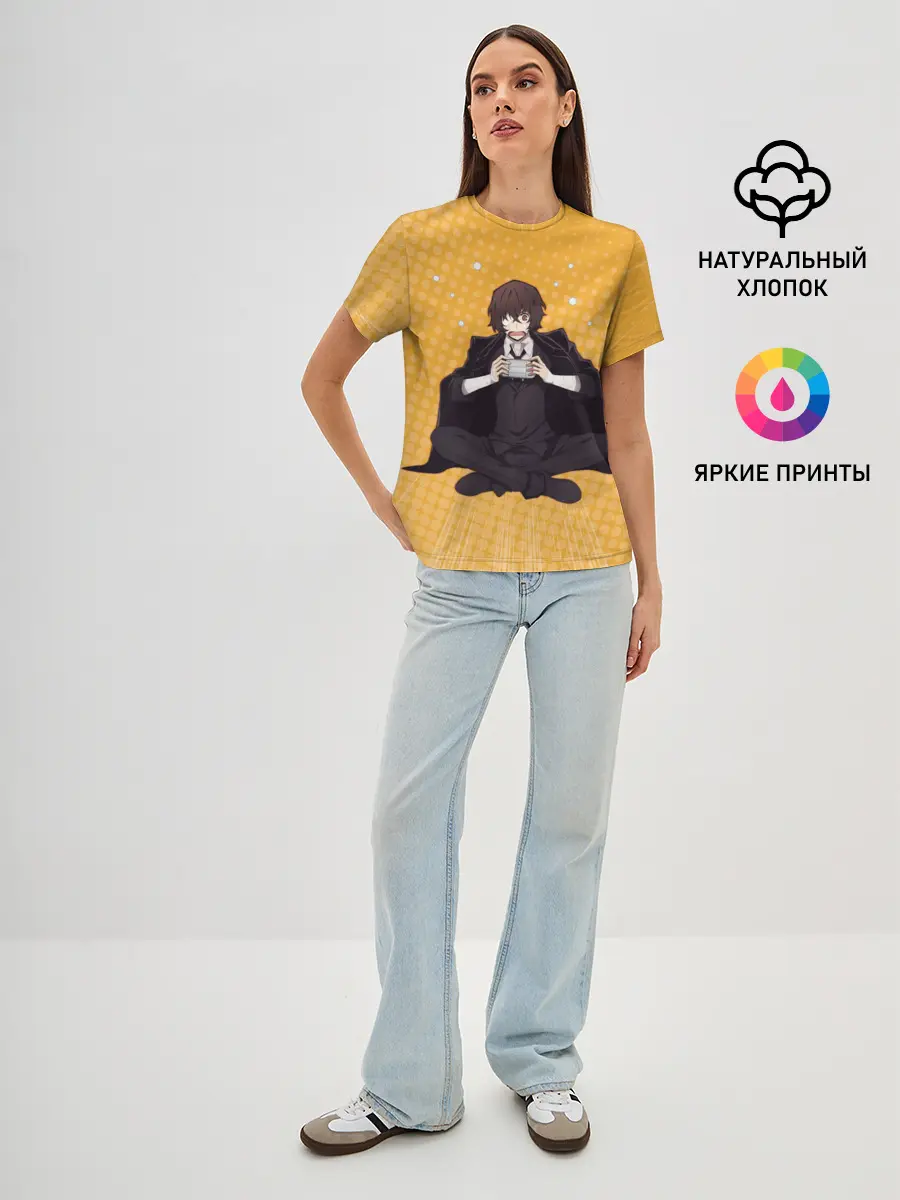 Женская базовая футболка / Дазай