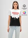 Женская базовая футболка / STRANGER THINGS