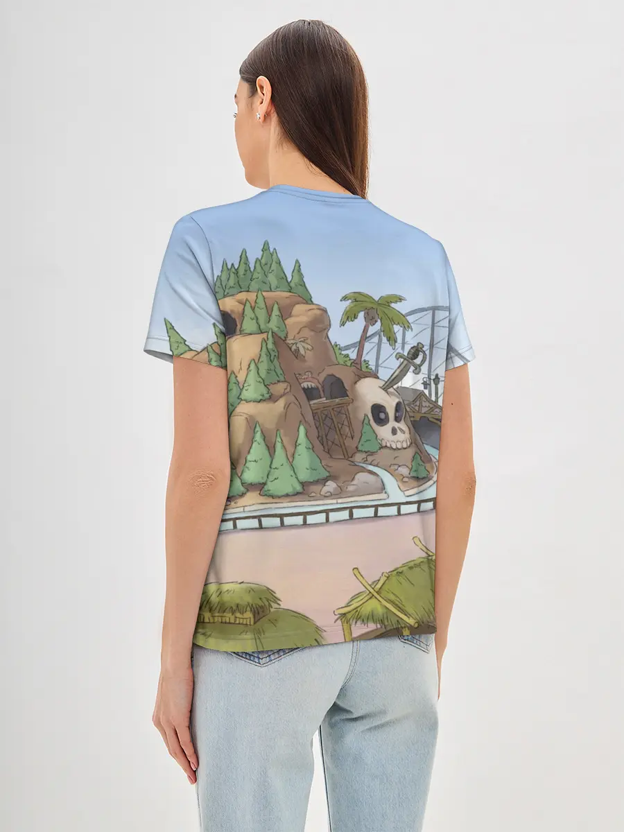 Женская базовая футболка / Вся правда о медведях. Селфи