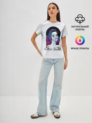 Женская базовая футболка / Born To Die