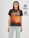 Женская базовая футболка / STRANGER THINGS