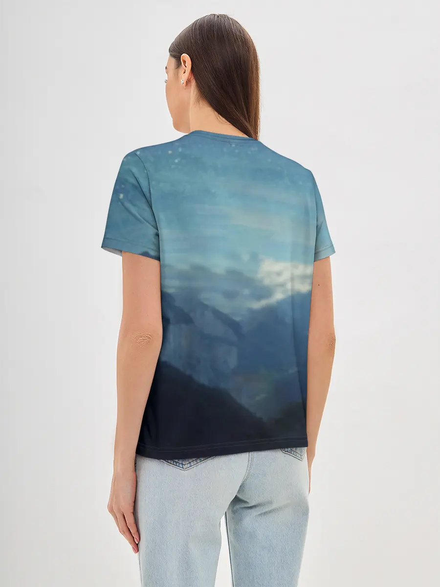 Женская базовая футболка / Магическая Битва | Реплика Кугисаки Нобара