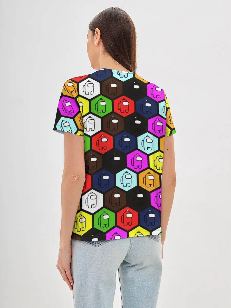 Женская базовая футболка / AMONG US