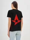 Женская базовая футболка / Astralis uniform 2019