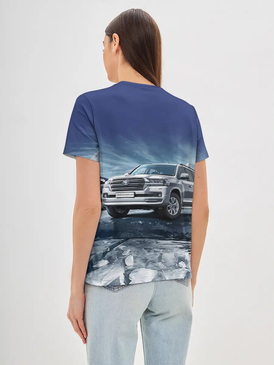 Женская базовая футболка / Land Cruiser 200