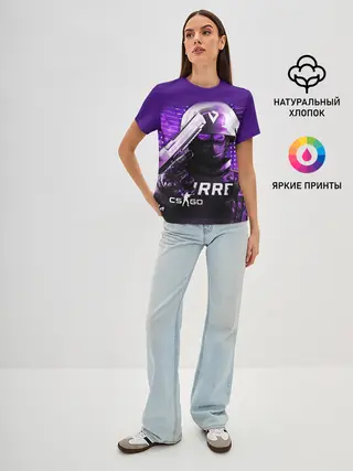 Женская базовая футболка / CS:GO