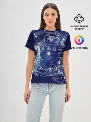 Женская базовая футболка / DOCTOR WHO | ДОКТОР КТО