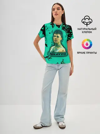 Женская базовая футболка / NILETTO