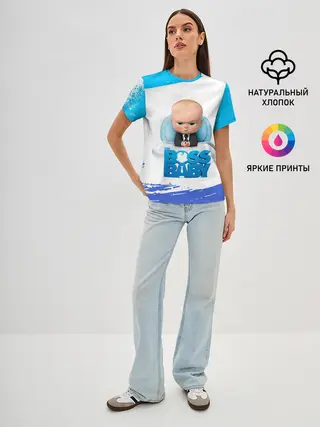 Женская базовая футболка / The Boss Baby