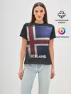 Женская базовая футболка / Iceland