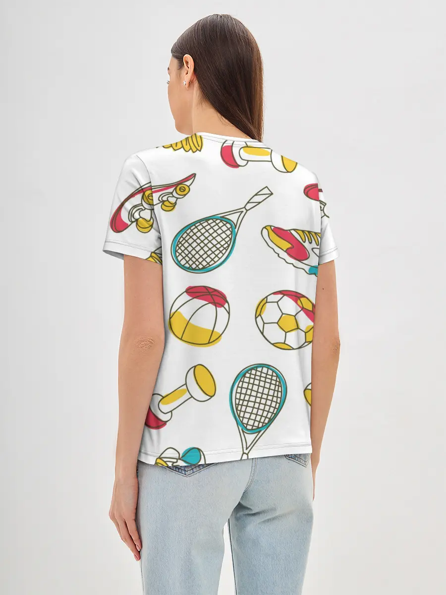 Женская базовая футболка / Спорт