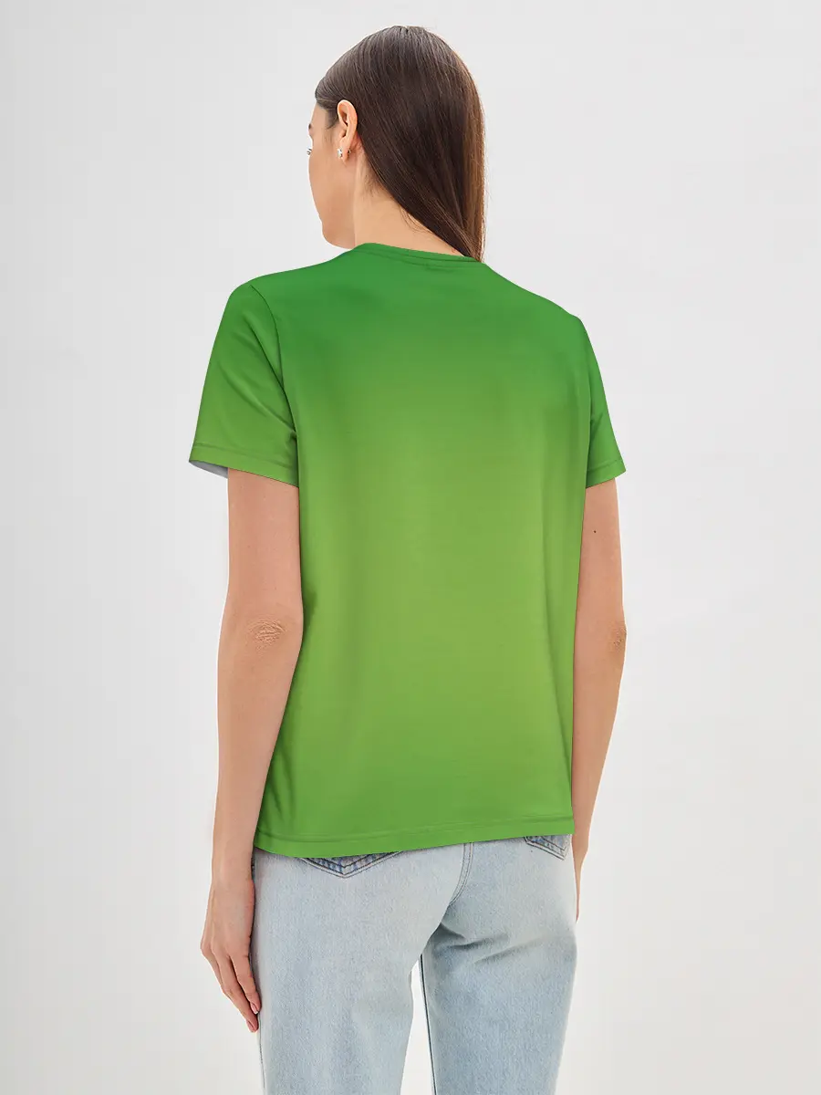 Женская базовая футболка / Гринч